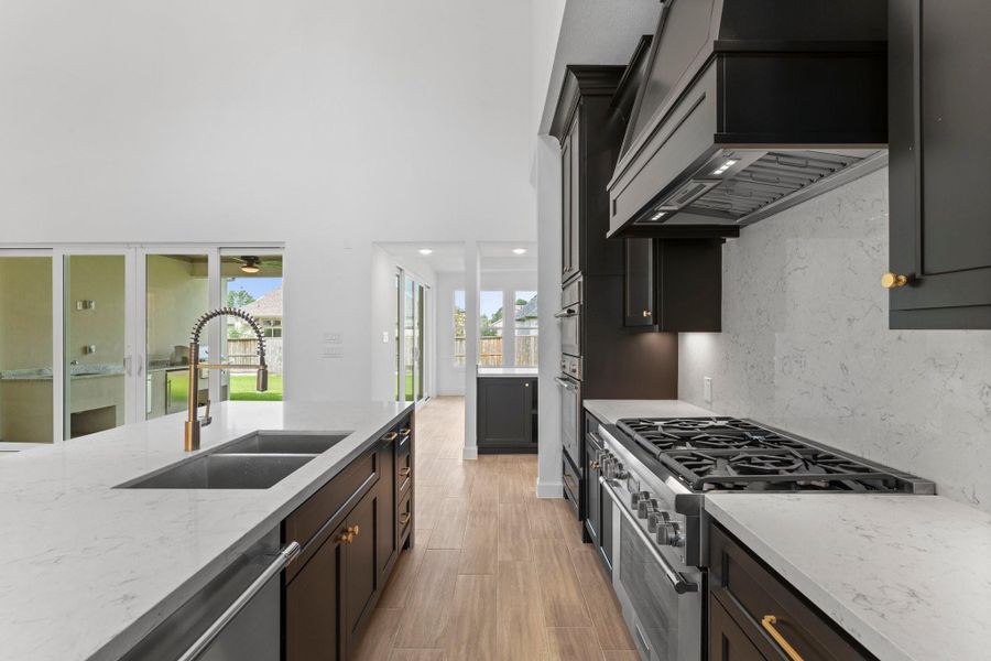 Furnished interior view inside a new home in , Spring (Image 8).