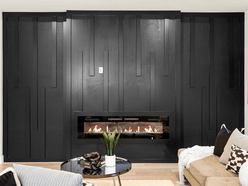 Furnished interior view inside a new home in , Fort Worth (Image 25).