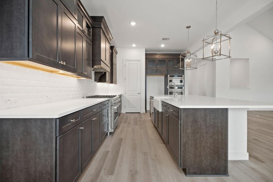 Furnished interior view inside a new home in Westland Ranch - 70' Homesites, League City (Image 9).