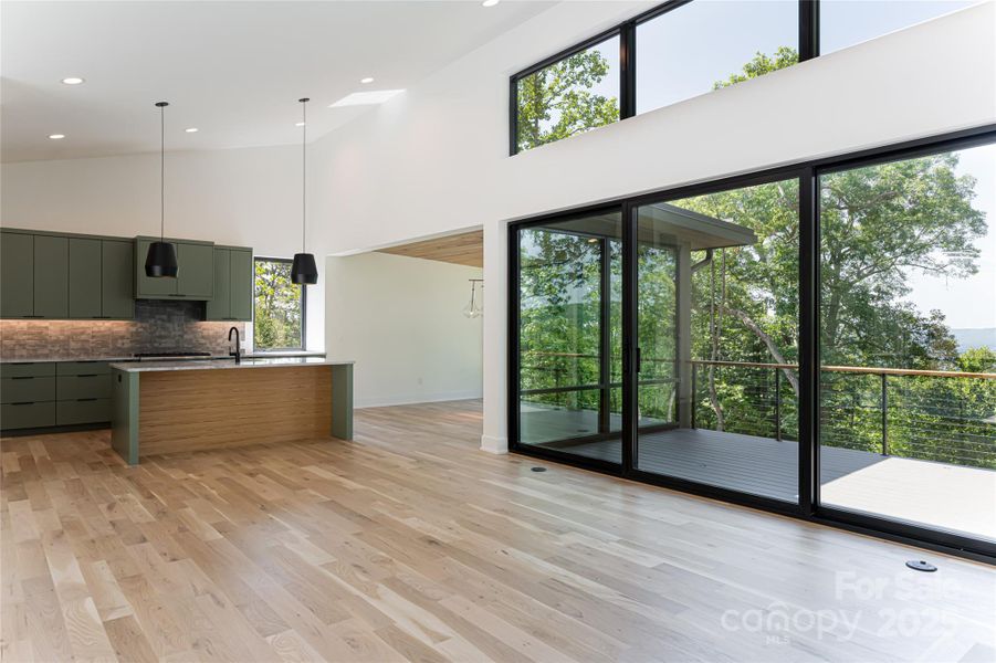 Furnished interior view inside a new home in , Hendersonville (Image 15).