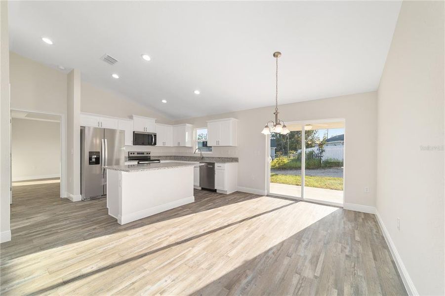 Furnished interior view inside a new home in , Ocala (Image 10).