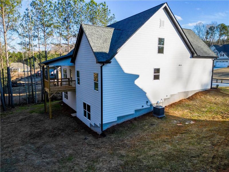 Exterior details and patio area of a home in , Villa Rica (Image 26).