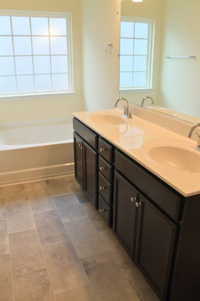 Furnished interior view inside a new home in The Wilcox, Greensboro (Image 6).