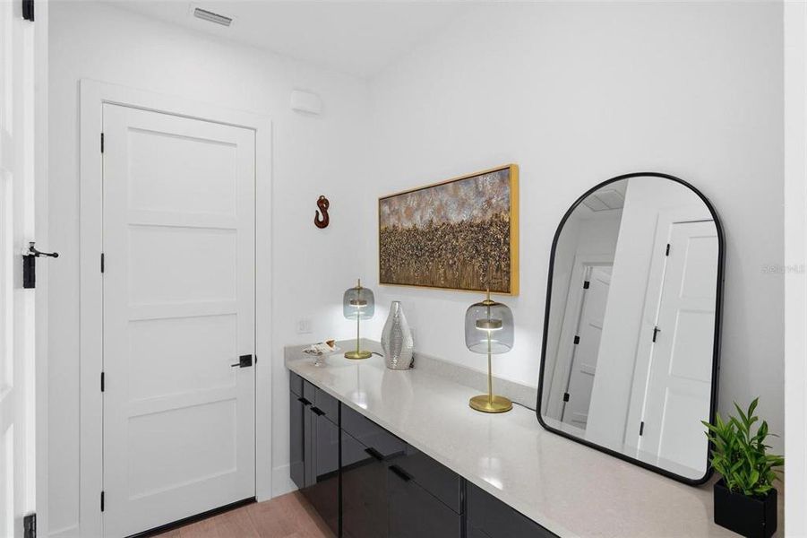 Furnished interior view inside a new home in , Sarasota (Image 50). Furnished interior view inside a new home in , Sarasota (Image 50).