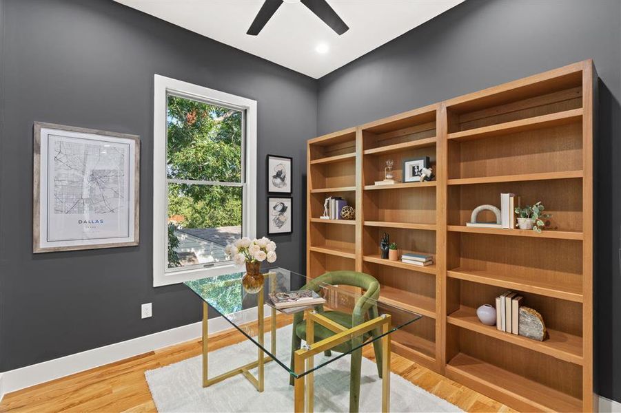 Furnished interior view inside a new home in , Dallas (Image 26).