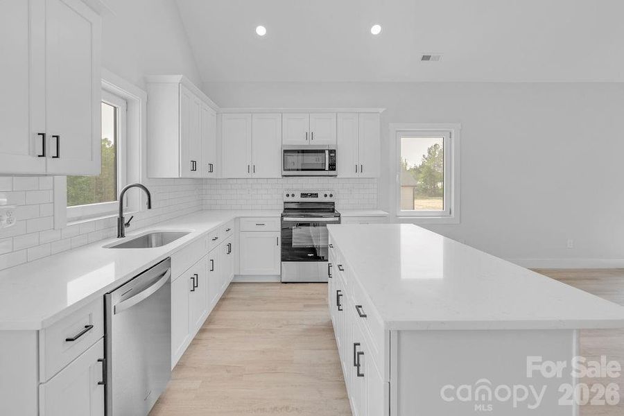 Furnished interior view inside a new home in , Lincolnton (Image 6). Furnished interior view inside a new home in , Lincolnton (Image 6).