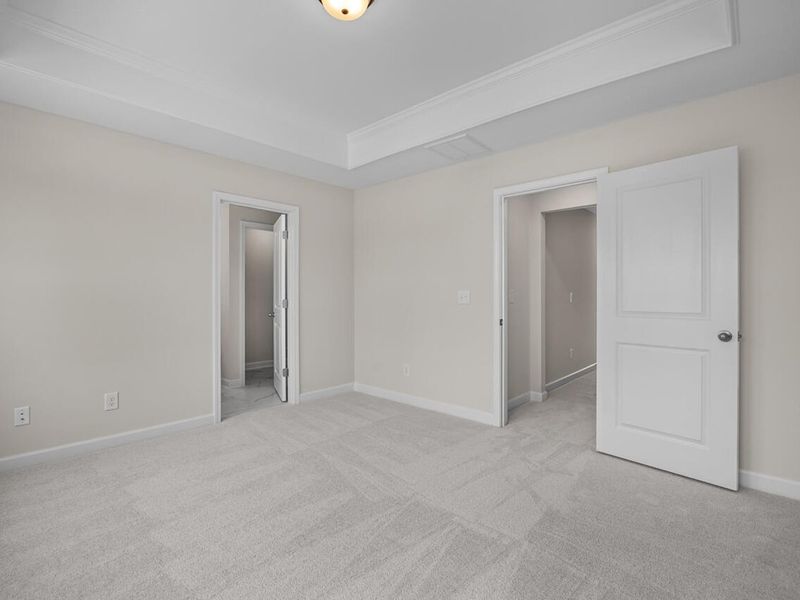 Spacious, unfurnished interior of a new home in Forestville Yard Townhomes, Knightdale (Image 18).