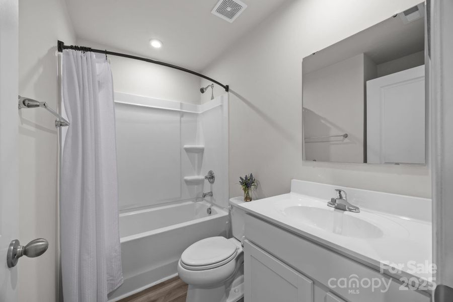 Furnished interior view inside a new home in , Charlotte (Image 20).