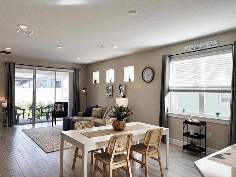 Furnished interior view inside a new home in Del Webb Oasis, Winter Garden (Image 18).