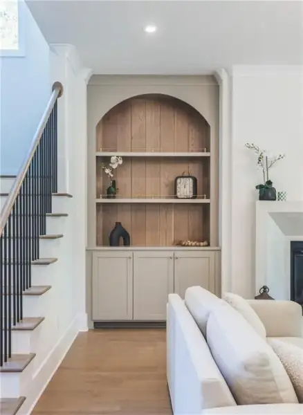 Furnished interior view inside a new home in , Atlanta (Image 30).