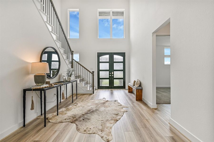 Furnished interior view inside a new home in Avalon at Friendswood, Friendswood (Image 13).