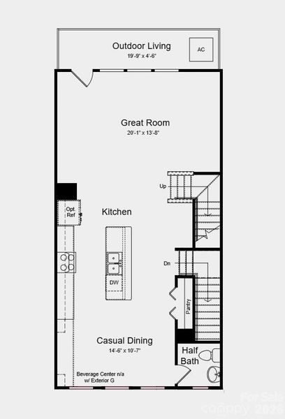 Main Level Floor Plan - Additional Highlights Include: secondary bedroom with full bath in place of a flex room and a half bath and shower ledge in the primary bathroom Main Level Floor Plan - Additional Highlights Include: secondary bedroom with full bath in place of a flex room and a half bath and shower ledge in the primary bathroom