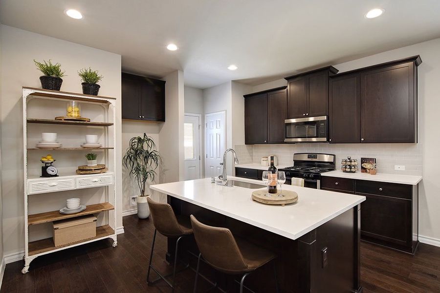 Representative furnished interior of a home built from the Bach by Taylor Morrison in Emory Crossing 40s, Hutto (Image 9).