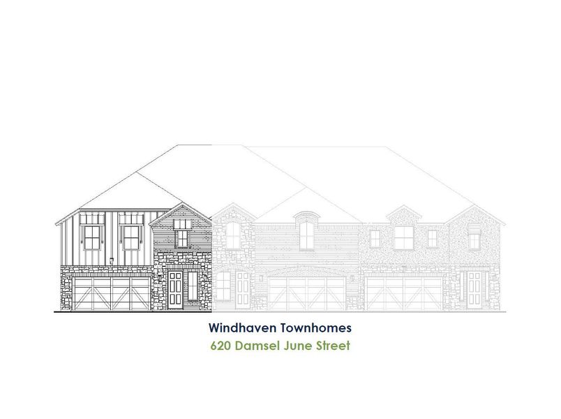 TH Building 12 Unit 1 W Elevation TH Building 12 Unit 1 W Elevation