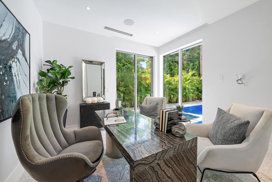Furnished interior view inside a new home in , West Palm Beach (Image 10).
