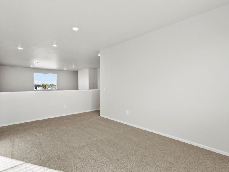 Spacious, unfurnished interior of a new home in Poudre Heights: The Alpine Collection, Windsor (Image 18).