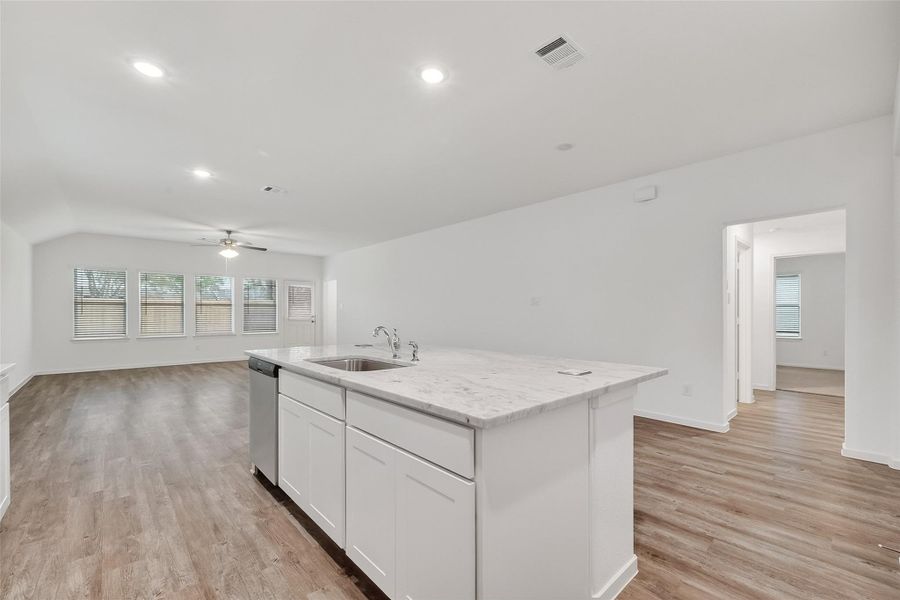 Furnished interior view inside a new home in Rollingbrook Estates, Baytown (Image 11).