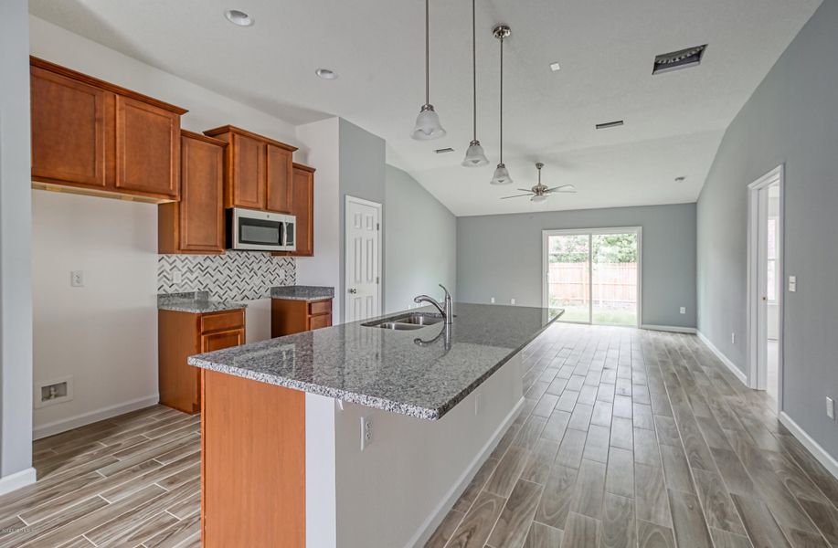 Furnished interior view inside a new home in , Jacksonville (Image 8).