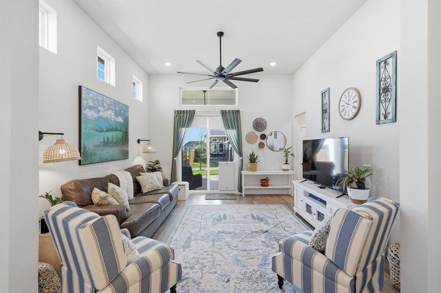 Furnished interior view inside a new home in , Midlothian (Image 16).