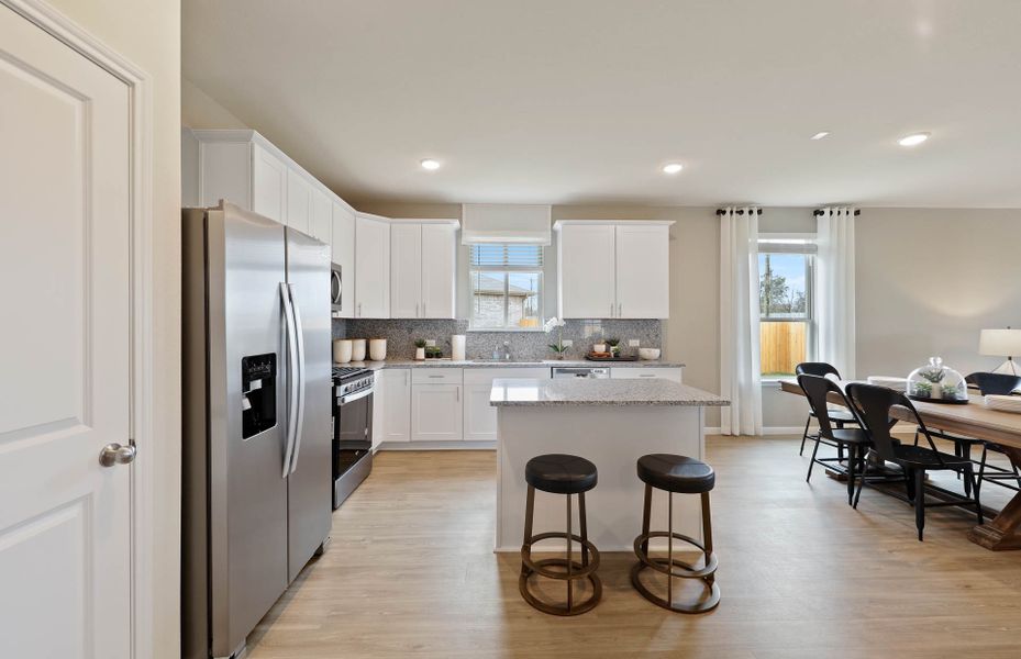 Dining Space off the Kitchen