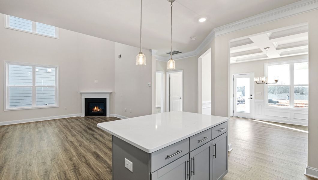 Furnished interior view inside a new home in Adams Glen, Mauldin (Image 9).
