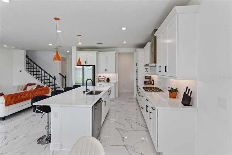 Furnished interior view inside a new home in , Sarasota (Image 58).