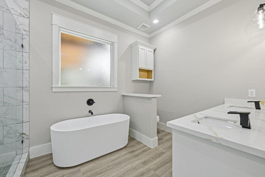 Furnished interior view inside a new home in , Dayton (Image 11).