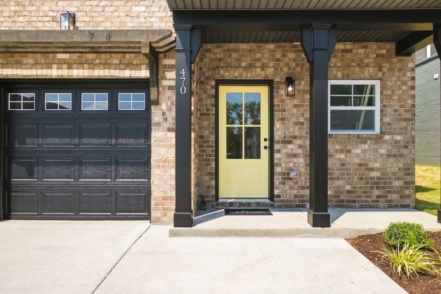 Welcoming Front Porch at the Charleston Townhome