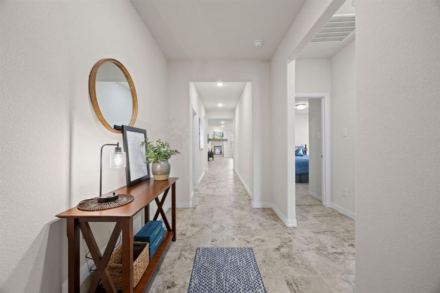 Furnished interior view inside a new home in Deberry Reserve, Royse City (Image 18). Furnished interior view inside a new home in Deberry Reserve, Royse City (Image 18).