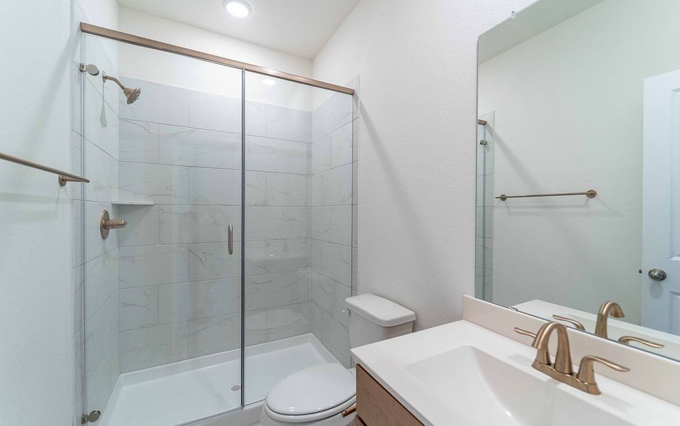 Furnished interior view inside a new home in Sonoma Verde, Rockwall (Image 9). Furnished interior view inside a new home in Sonoma Verde, Rockwall (Image 9).