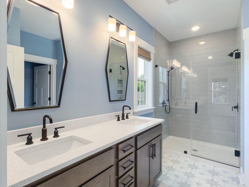 Furnished interior view inside a new home in Pineland Village, Summerville (Image 10).