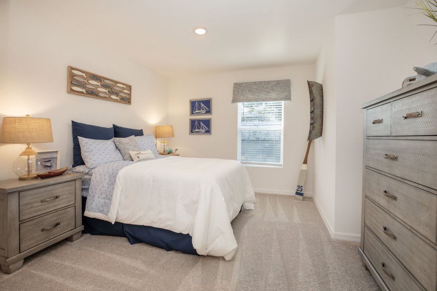 Representative furnished interior of a home built from the Marigold by Maronda Homes in Coastal Communities, Edgewater (Image 13).