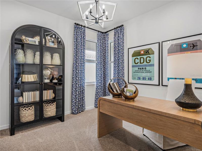 Furnished interior view inside a new home in , Lady Lake (Image 5). Furnished interior view inside a new home in , Lady Lake (Image 5).