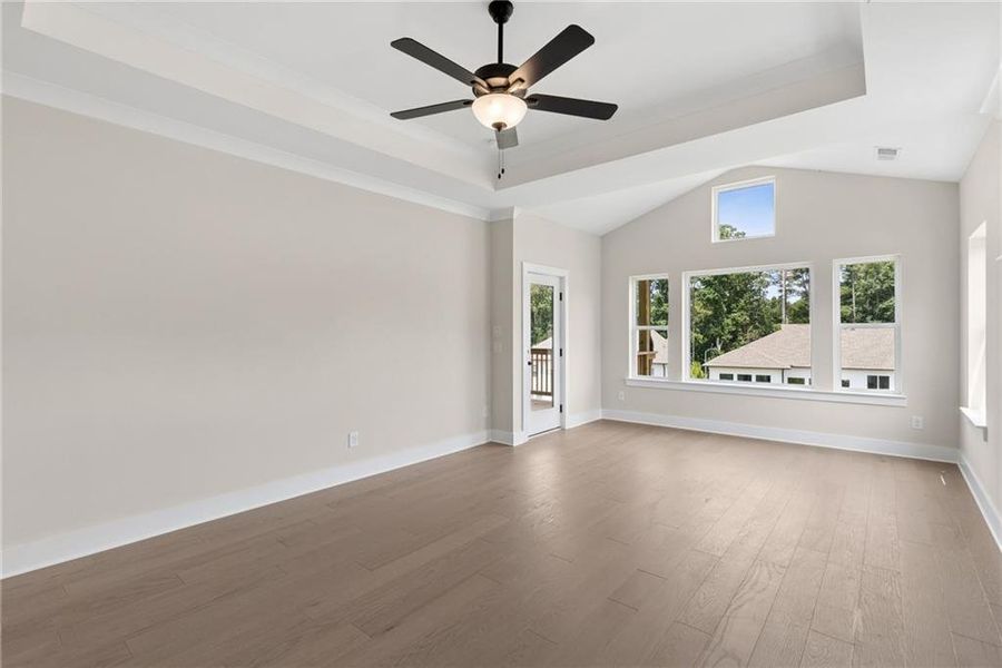 Spacious, unfurnished interior of a new home in Havencroft, Woodstock (Image 16). Spacious, unfurnished interior of a new home in Havencroft, Woodstock (Image 16).