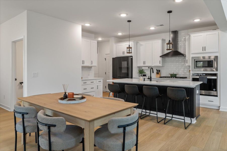 Furnished interior view inside a new home in , Charleston (Image 17).