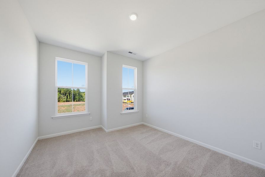 Spacious, unfurnished interior of a new home in Sweetbrier, Durham (Image 25). Spacious, unfurnished interior of a new home in Sweetbrier, Durham (Image 25).