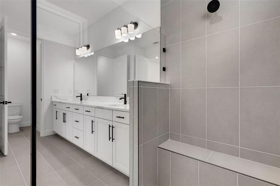 Furnished interior view inside a new home in Creeks Edge at Twin Rivers, Parrish (Image 7).