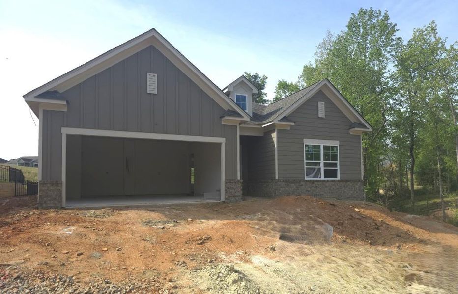 In-progress construction of a new home in , Homer, GA (Image 15).