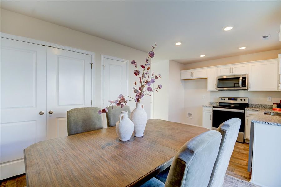 Representative furnished interior of a home built from the RILEY by D.R. Horton in Laurel Ridge, Greenville (Image 10).
