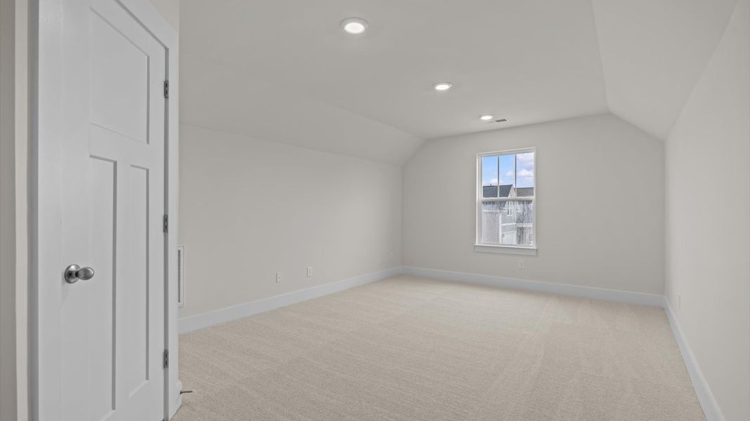 Furnished interior view inside a new home in Iris Meadows, Moore (Image 28).