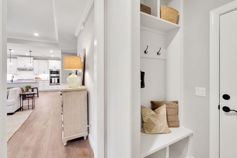 Furnished interior view inside a new home in Brunswick Forest, Leland (Image 25).