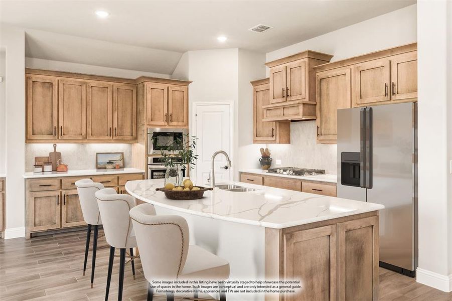 Furnished interior view inside a new home in Devonshire Classic 60-65, Forney (Image 14). Furnished interior view inside a new home in Devonshire Classic 60-65, Forney (Image 14).