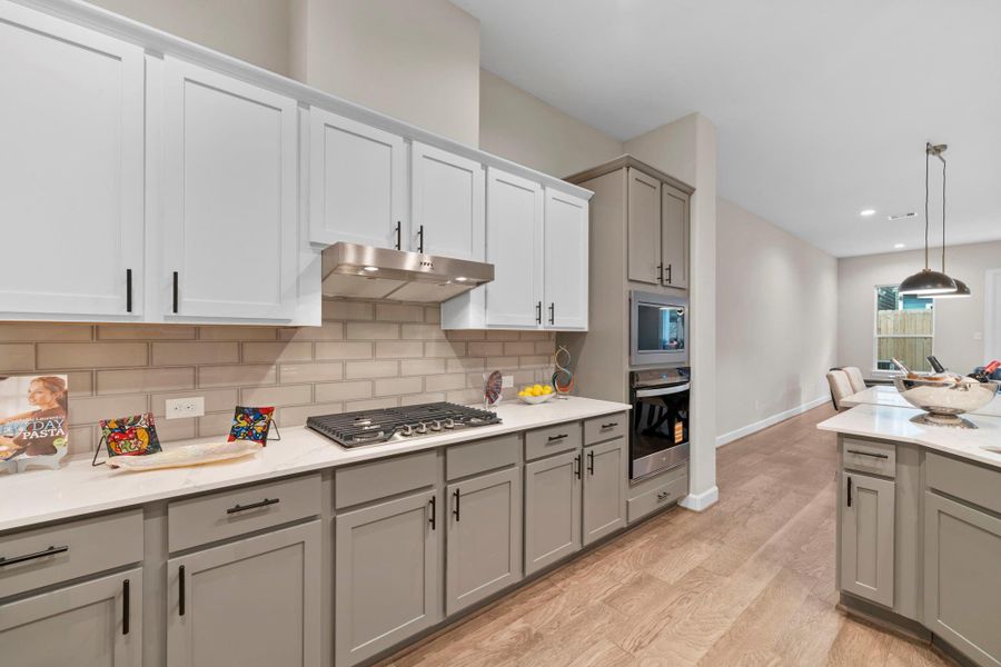 Furnished interior view inside a new home in , Houston (Image 6).