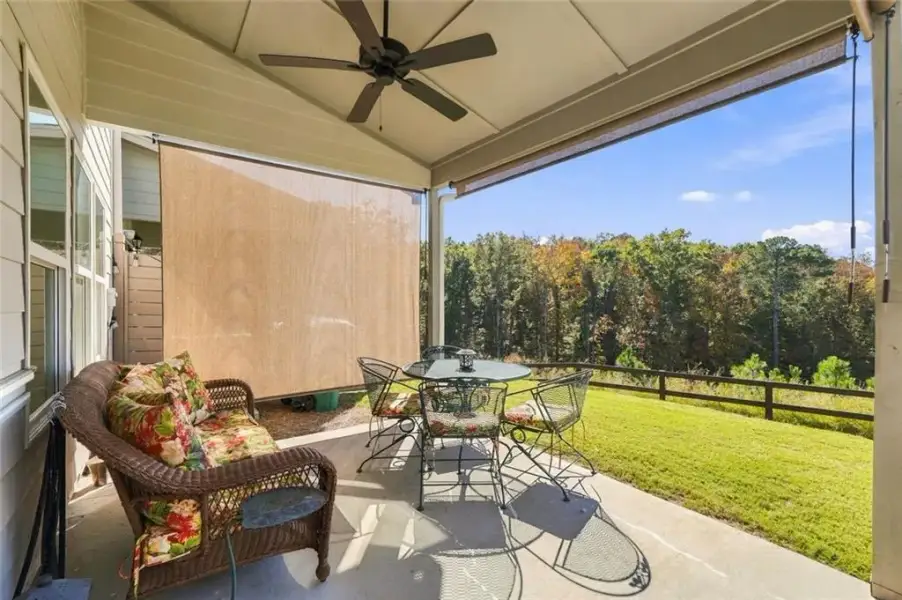 Exterior details and patio area of a home in , Jasper (Image 24).