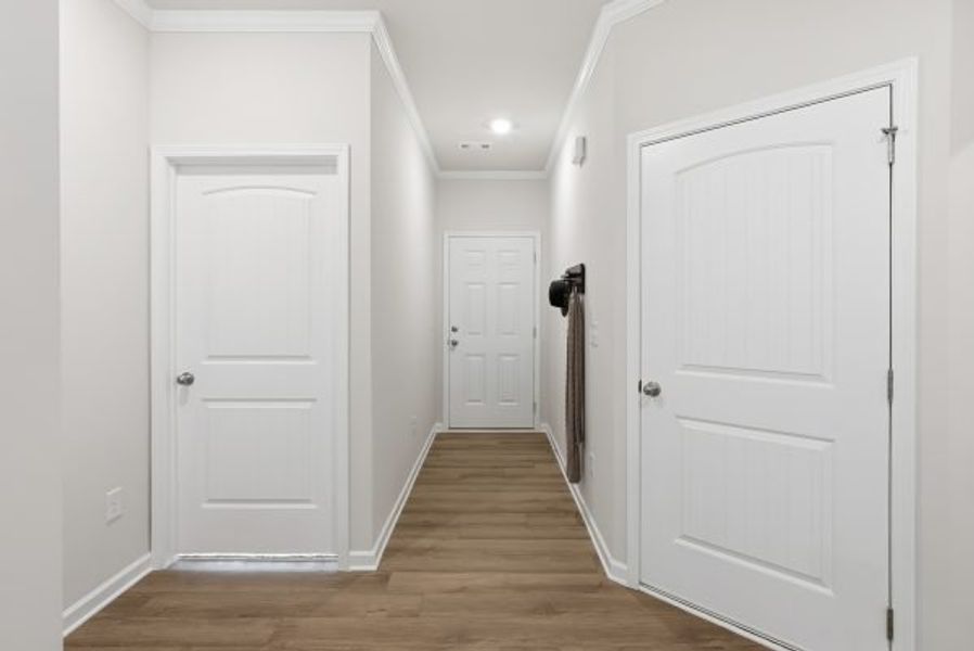 Representative unfurnished interior of a home built from the Orchard by Piedmont Residential in Villages at Cedar Hill, Dallas (Image 67).