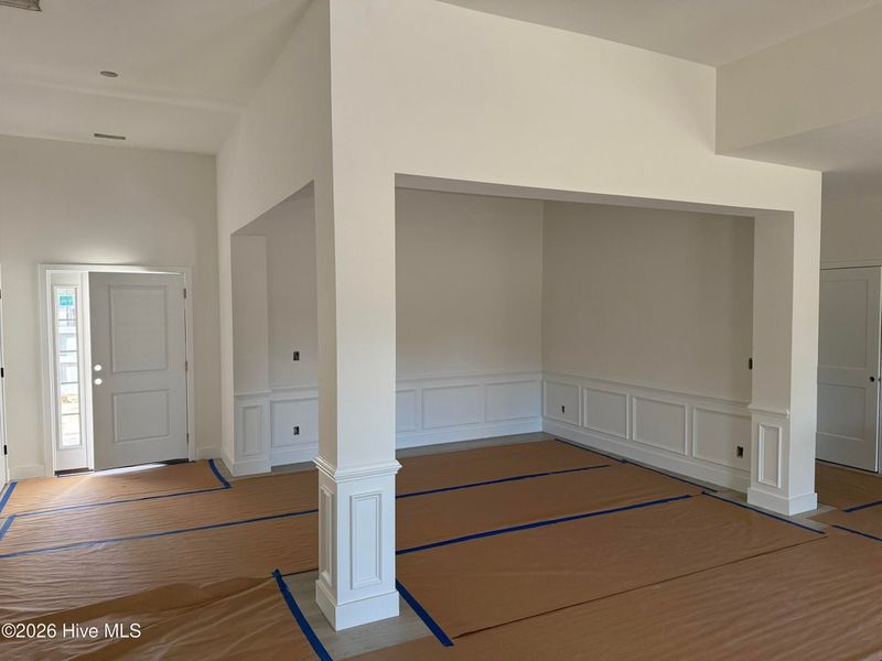 In-progress construction of a new home in Wood Creek, Leland, NC (Image 18).