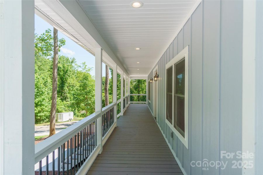 Beautiful wrap around covered porches