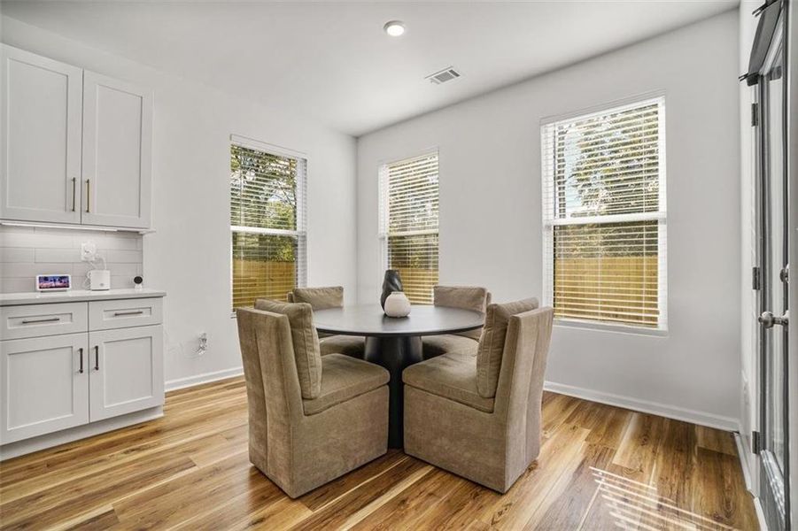 Furnished interior view inside a new home in , Atlanta (Image 12).