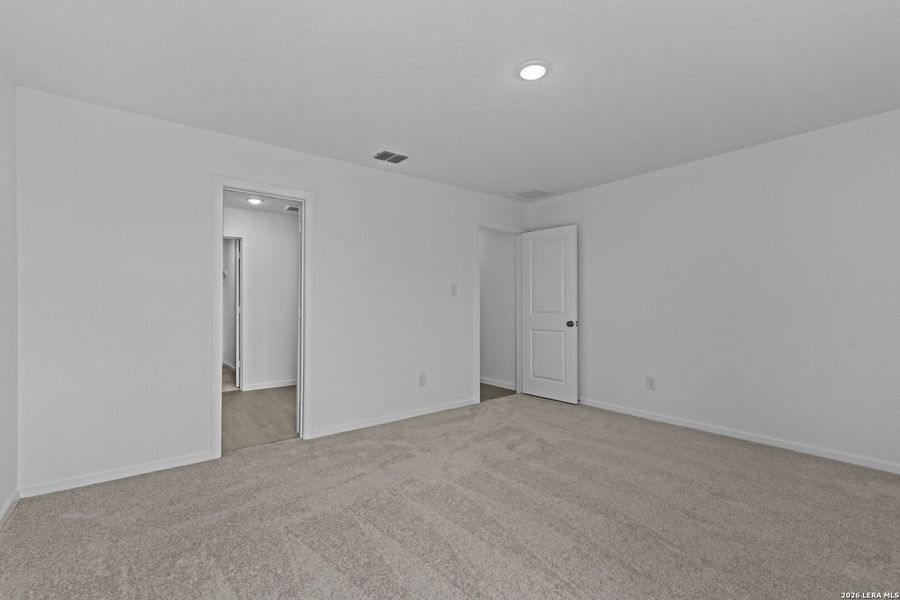 Spacious, unfurnished interior of a new home in Hightop Ridge, Converse (Image 33). Spacious, unfurnished interior of a new home in Hightop Ridge, Converse (Image 33).