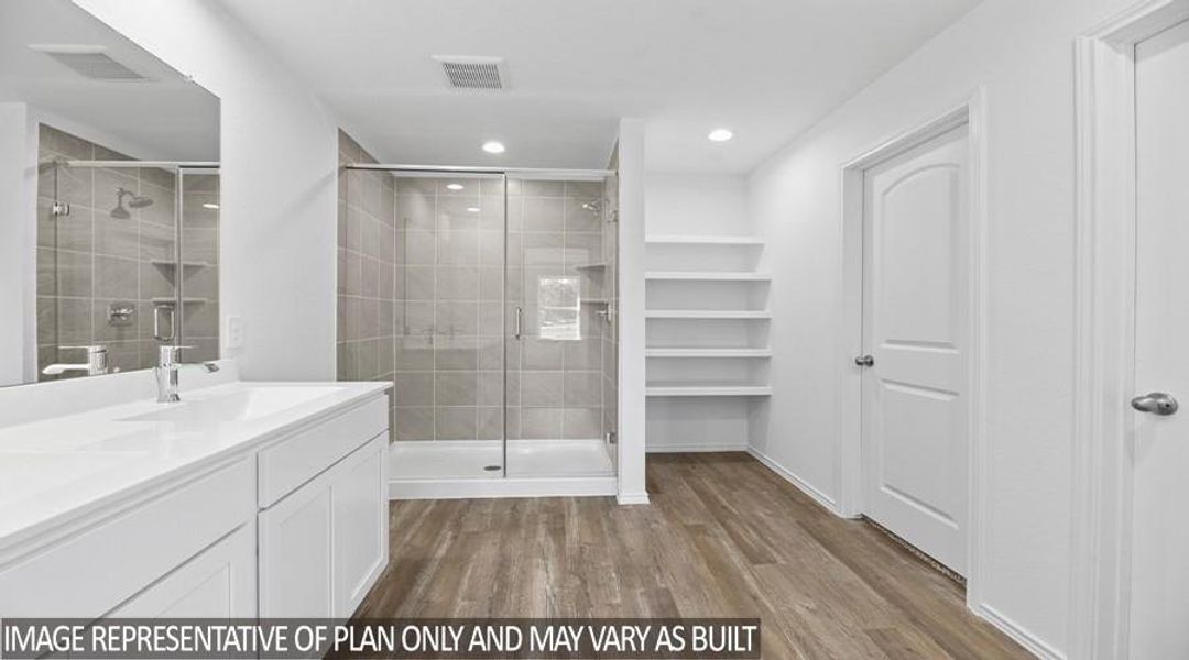 Furnished interior view inside a new home in Williams Reserve East, Conroe (Image 3).